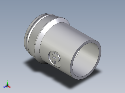 卡套式工业通用硬管接头EO_Weld_nipple__orbital__SKA28X2ORB71