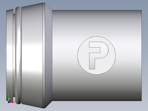 卡套式工业通用硬管接头EO_Weld_nipple__orbital__SKA28X2ORB71前视缩略图