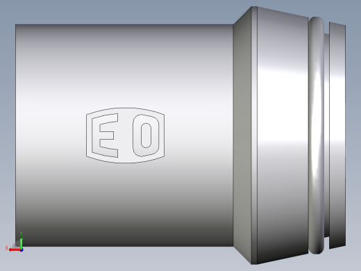 卡套式工业通用硬管接头EO_Weld_nipple__orbital__SKA28X2ORB71后视缩略图