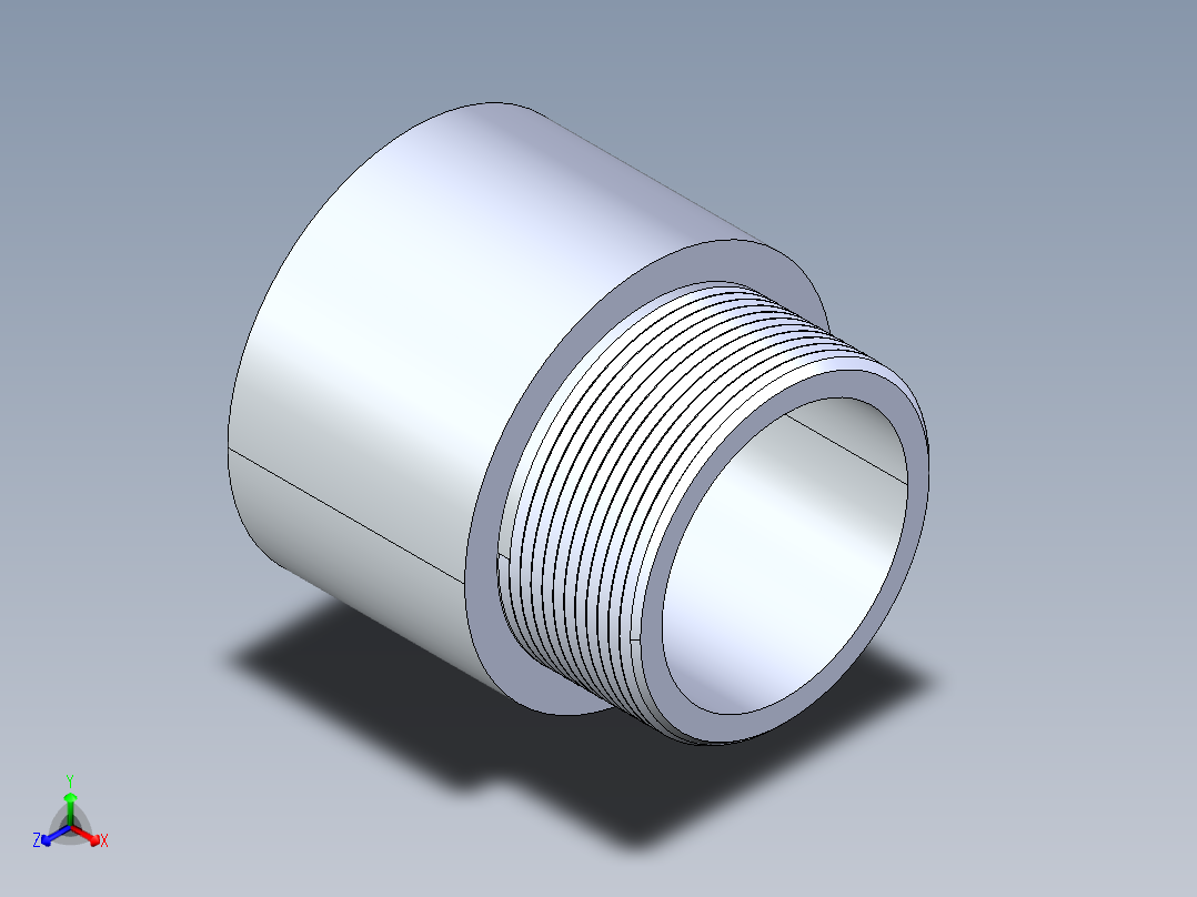 聚氯乙烯配件15-Sch80_MaleAdapter_SxMPT_836-020 _2in主视图