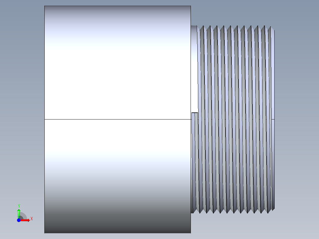 聚氯乙烯配件15-Sch80_MaleAdapter_SxMPT_836-020 _2in前视图