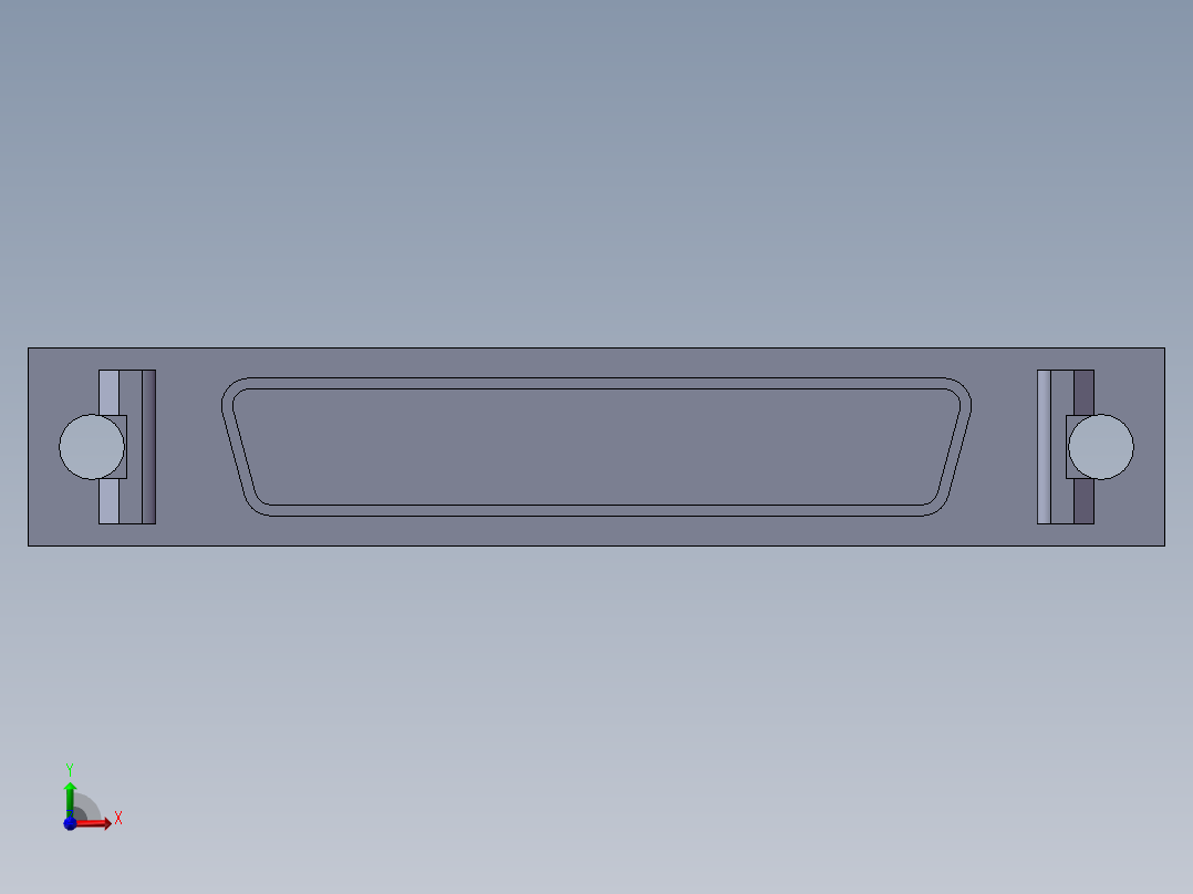 3m_mini_d_ribbon_socket_102_series前视图