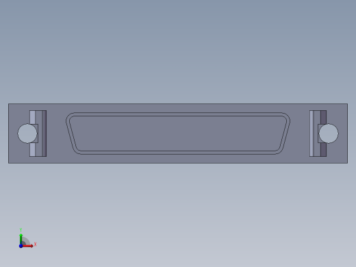 3m_mini_d_ribbon_socket_102_series前视缩略图