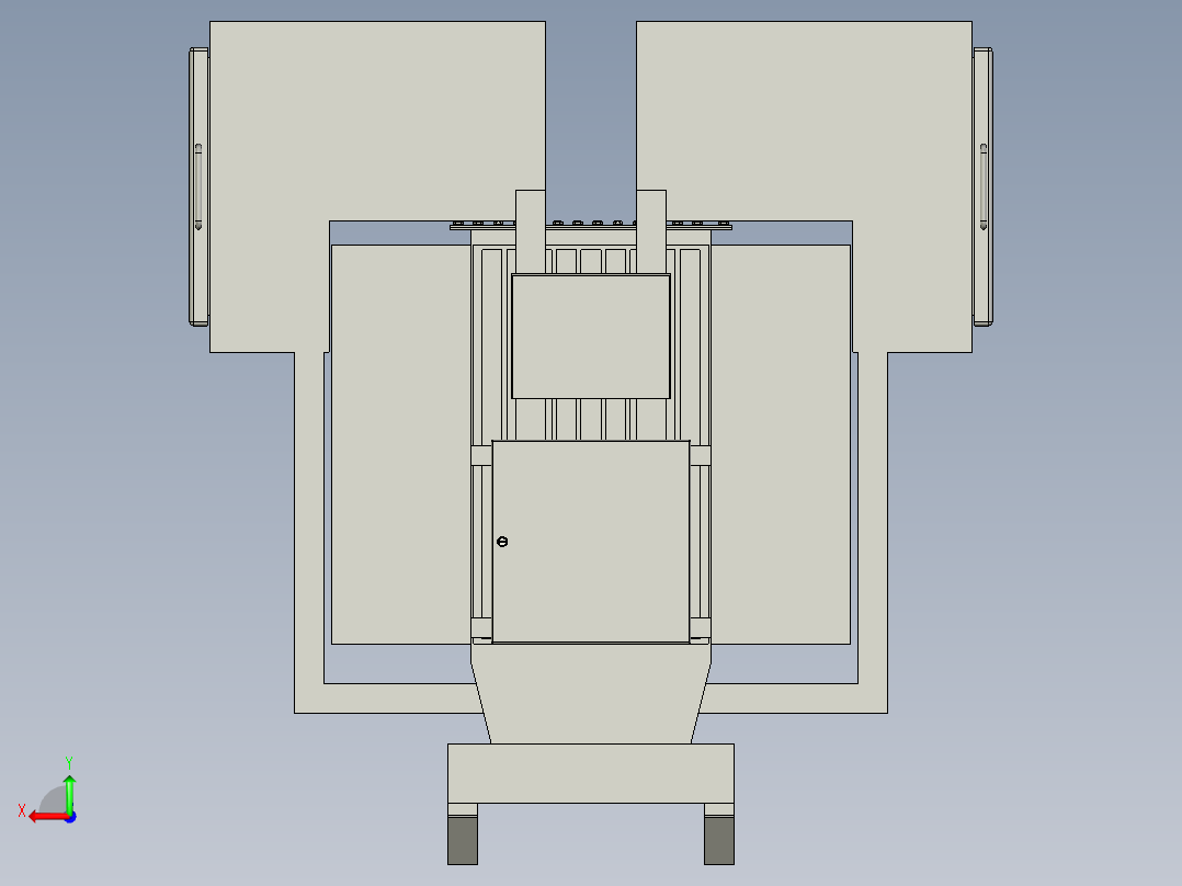 1500kVA 11000V 三相 YNd1 ONAN变压器后视图