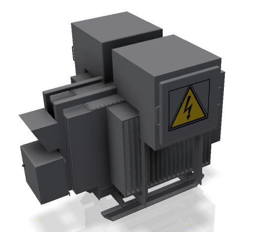 1500kVA 11000V 三相 YNd1 ONAN变压器缩略图