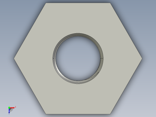 船舶管路系统SeaCor_ReducerBushing_FPTxSPIG_37J138166_1.25in x 0.5in俯视缩略图