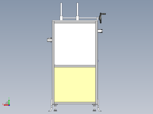 laser-marking 20w激光打标机3D数模图纸 STEP格式后视缩略图