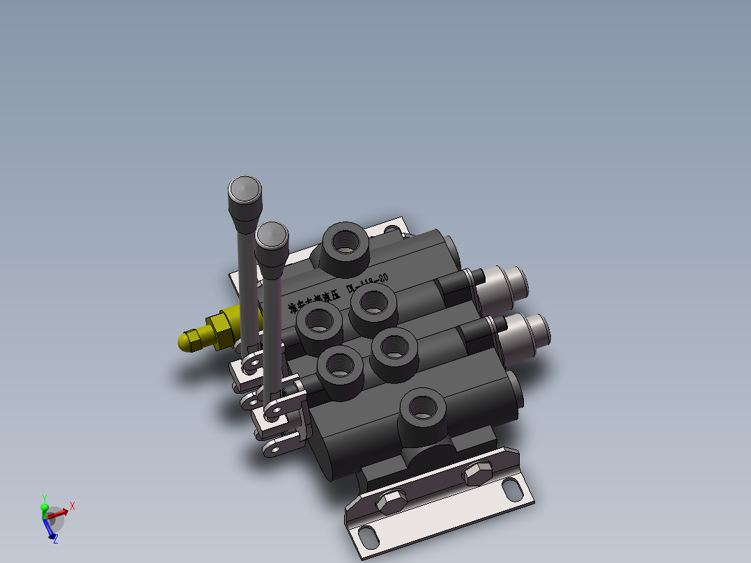 液压手动换向阀 多路阀