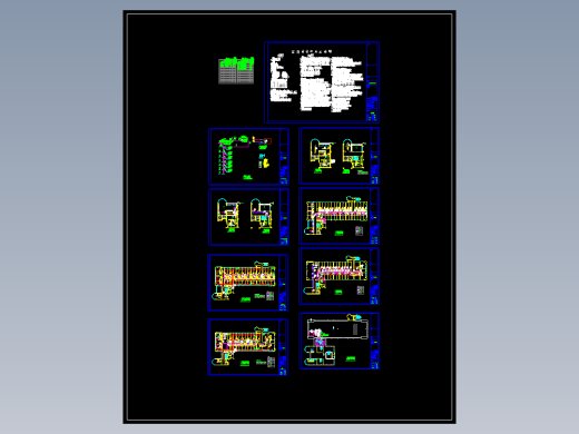某连锁酒店中央空调施工图