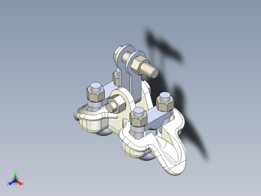 提包式悬垂线夹