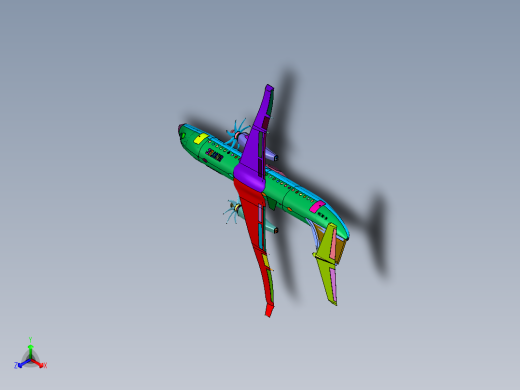 质子涡轮驱动大型飞机