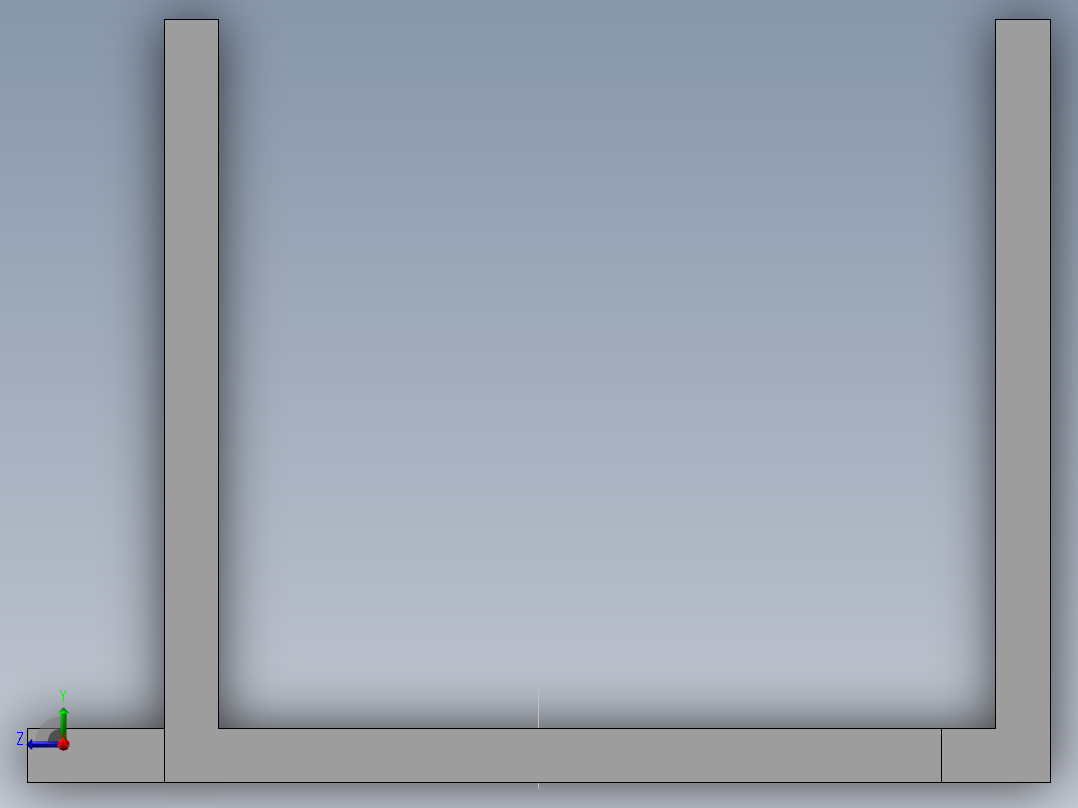 多功能支架右视图