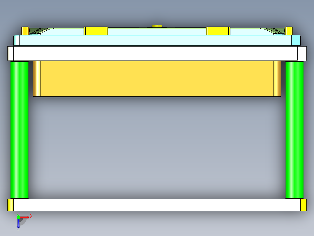 APP20-A-笔记本CNC工装夹具三维模型CNC1-0517俯视图