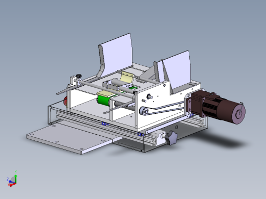 产品打码机（sw18可编辑+工程图）