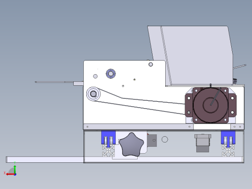 产品打码机（sw18可编辑+工程图）后视缩略图