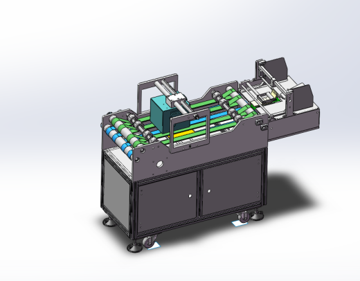 产品打码机（sw18可编辑+工程图）缩略图