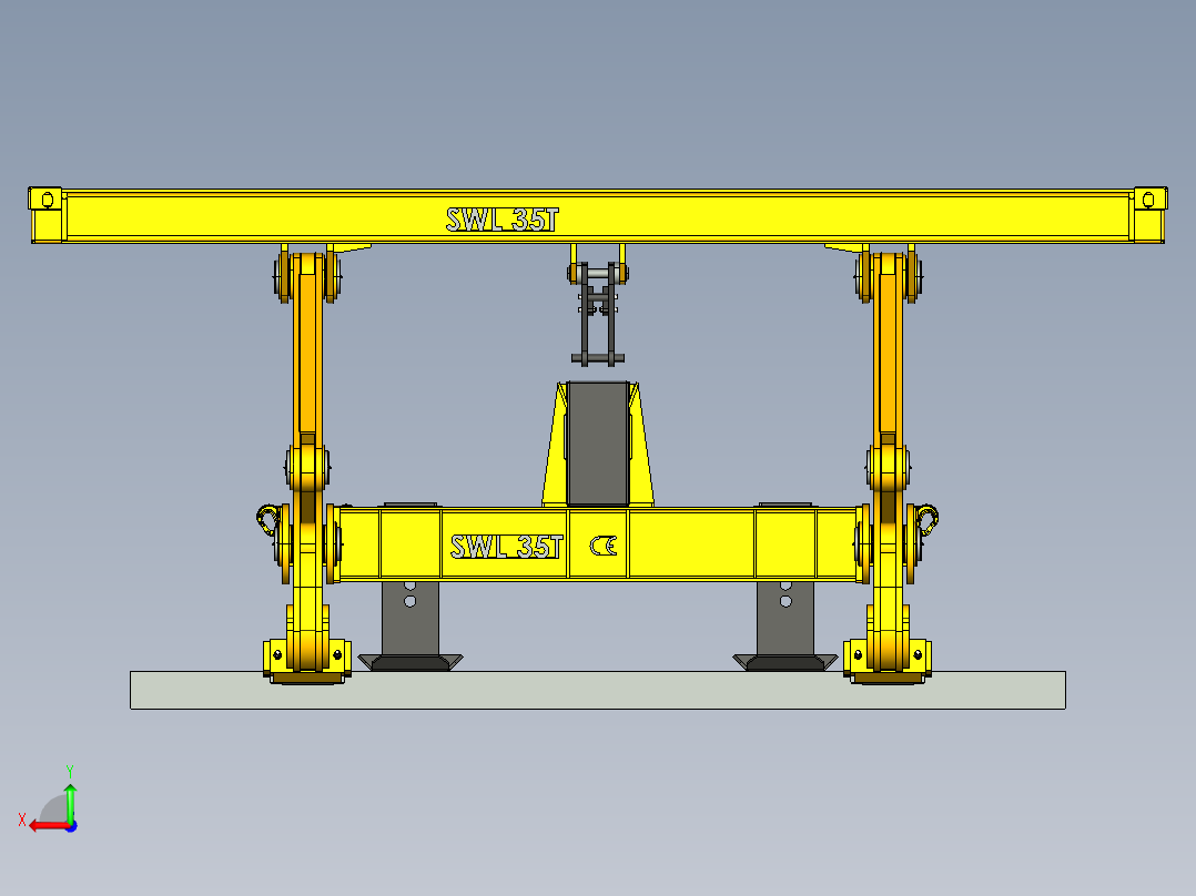 板坯钳35T（升级版）后视图