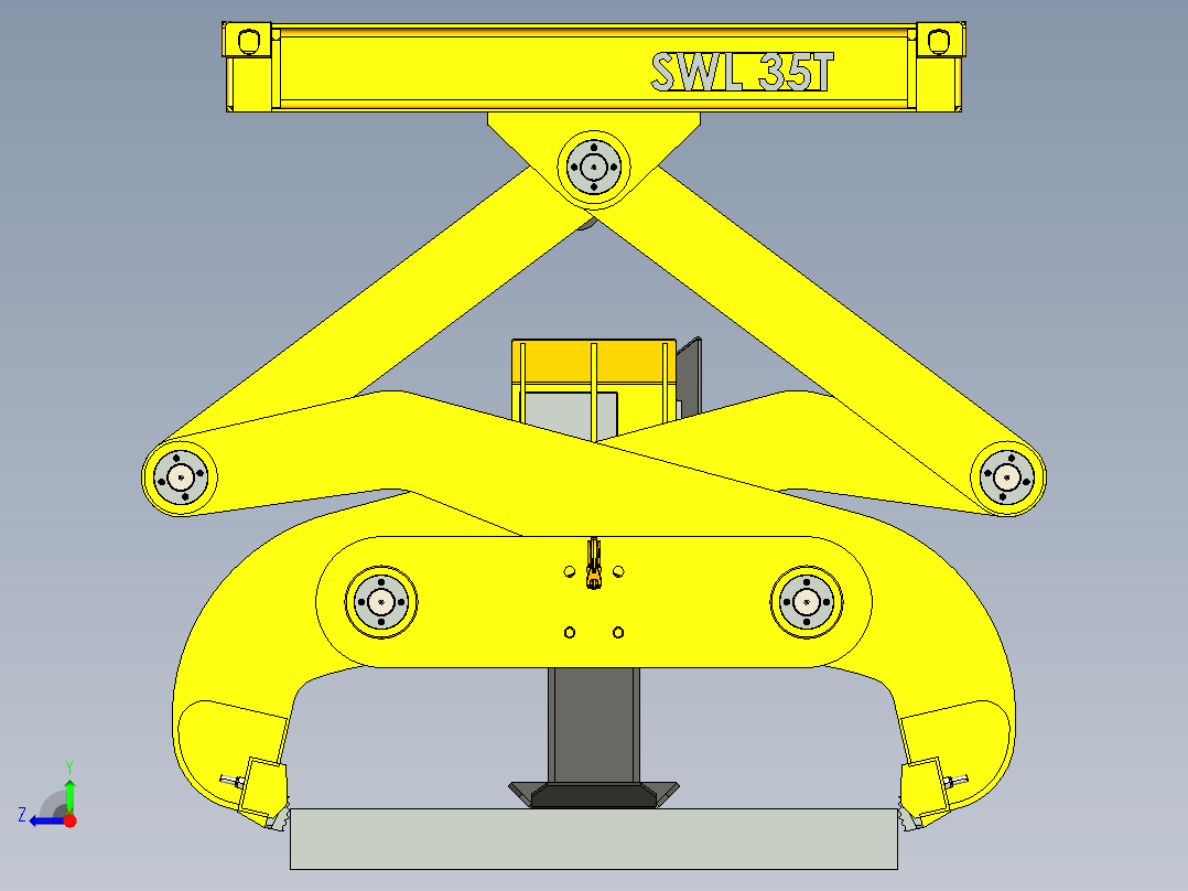 板坯钳35T（升级版）右视图