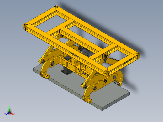 板坯钳35T（升级版）正等轴测缩略图