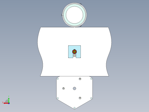 六角型台灯后视缩略图