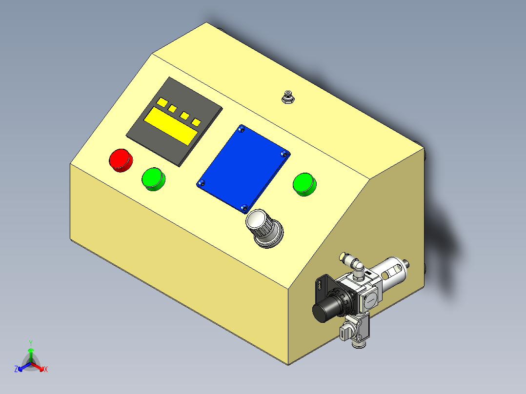 B2004643-泄漏测试机正等轴测图