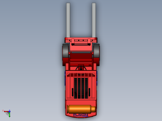 叉车、 2.5吨叉车SW俯视缩略图