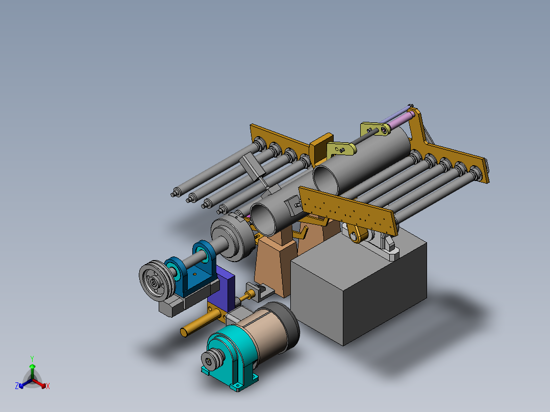 管子自动倒角机设计【加工管子端面自动倒角机设计】1