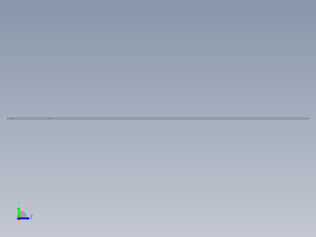 兄弟机床S500S700右顶部钣金左视图