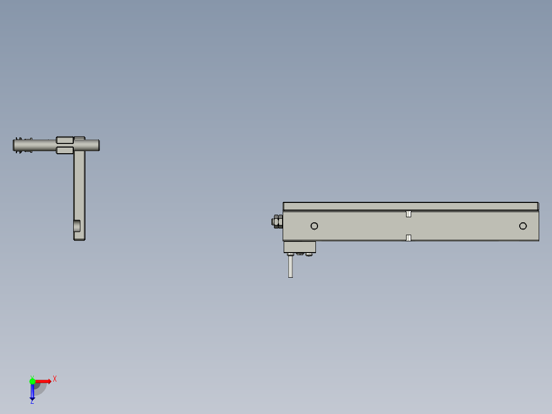 废料模组俯视图