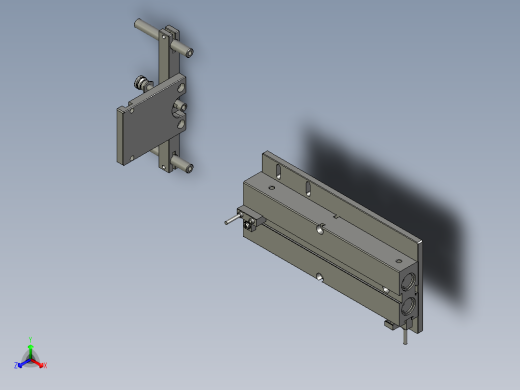 废料模组正等轴测缩略图