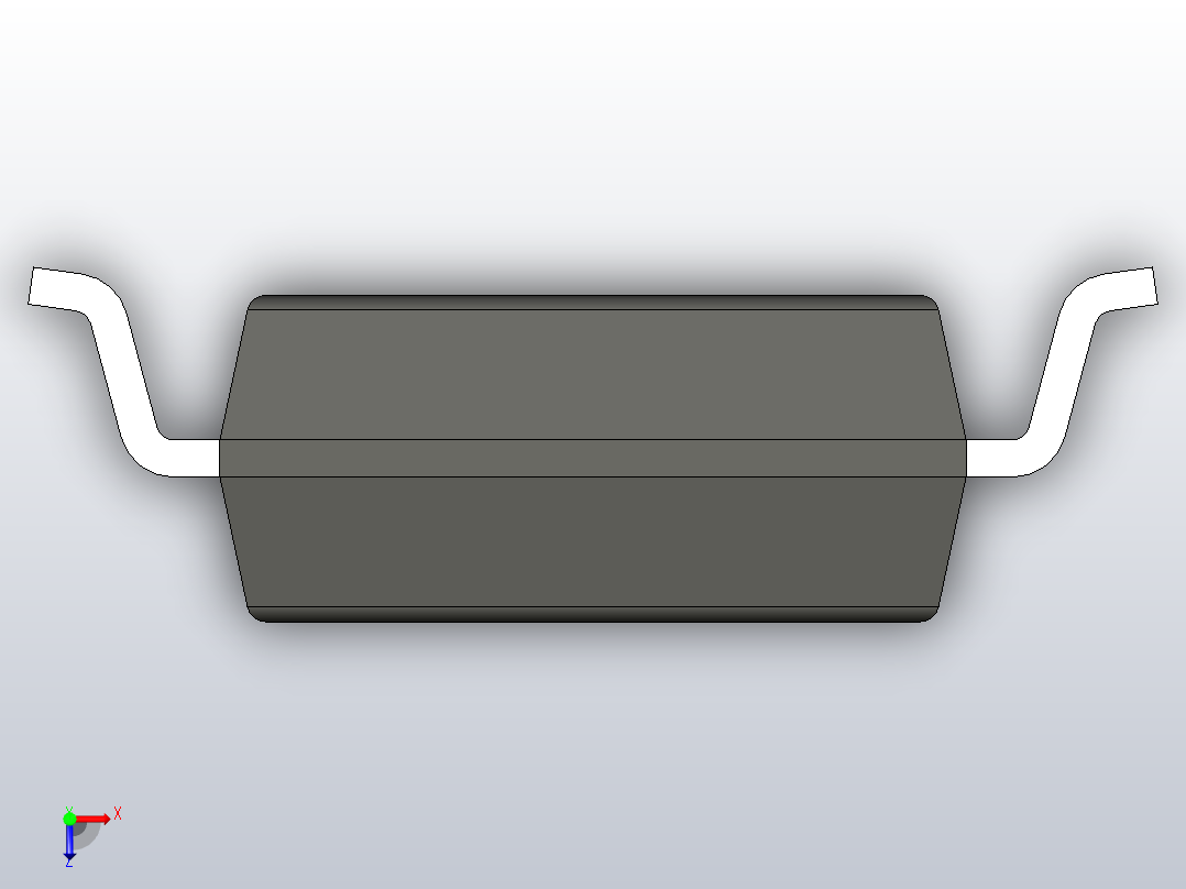 106x SOIC 封装（小外形集成电路）SOIC127P600X175-8N俯视图