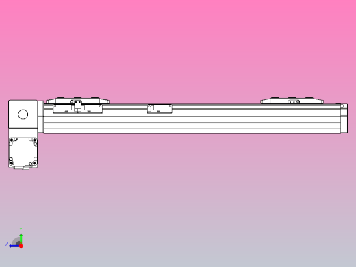 皮带直线轴双滑块型TPA-GCBS-80-P60-L150-LP-M20-N3右视缩略图