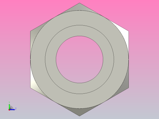 EO直减速机GR35 28L71.igs左视缩略图