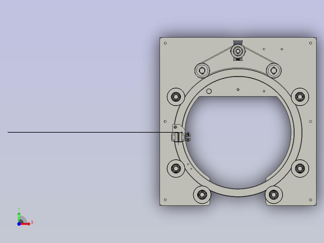 旋转打包SLDASM前视图