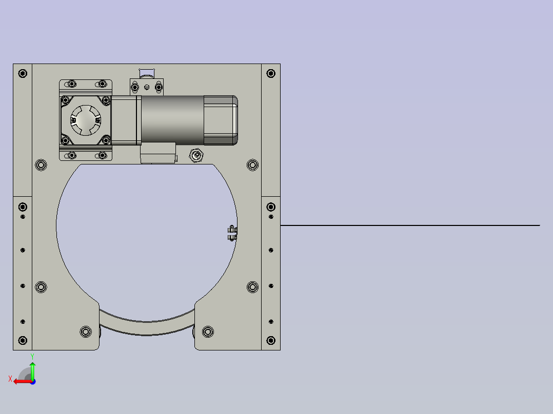 旋转打包SLDASM后视图