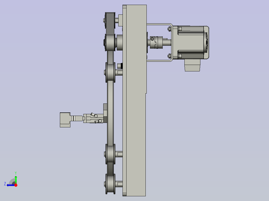 旋转打包SLDASM右视图