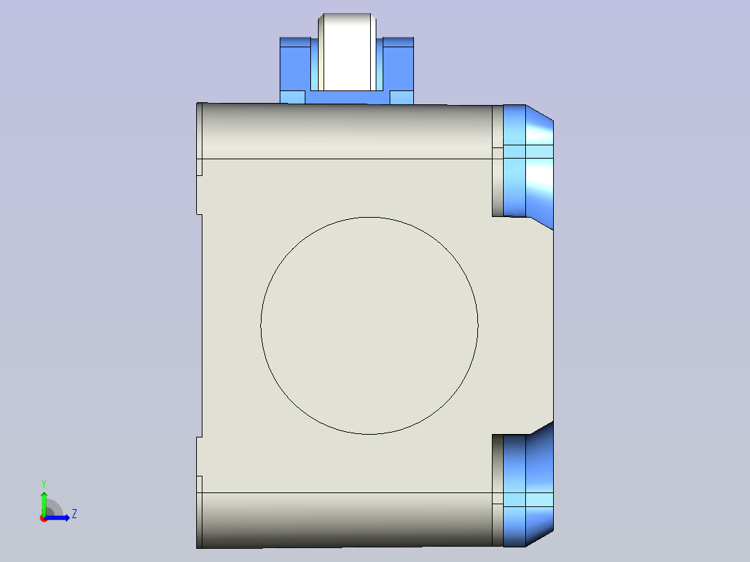 A0004982-金子 L52K13MIM411限位开关左视图