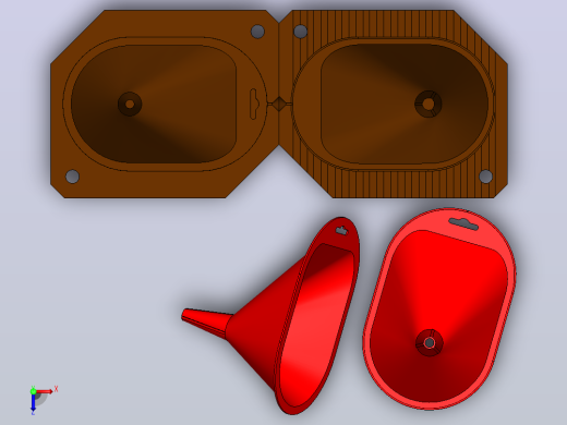 漏斗模具-俯视缩略图