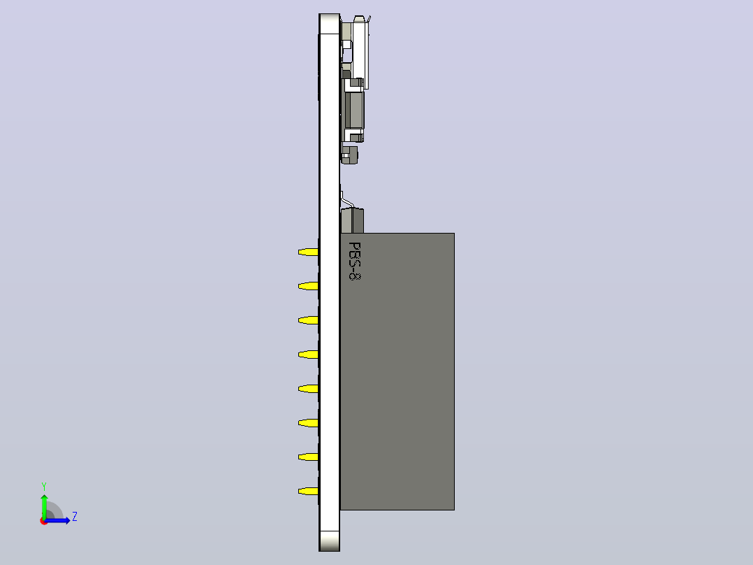 ESP32-CAM-MB 开发板左视图