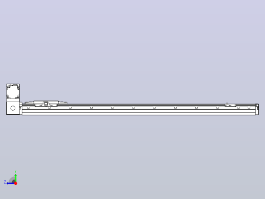 机器人皮带驱动直线轴TPA-GCB-120-P70-L850-LU-M20-N3右视缩略图