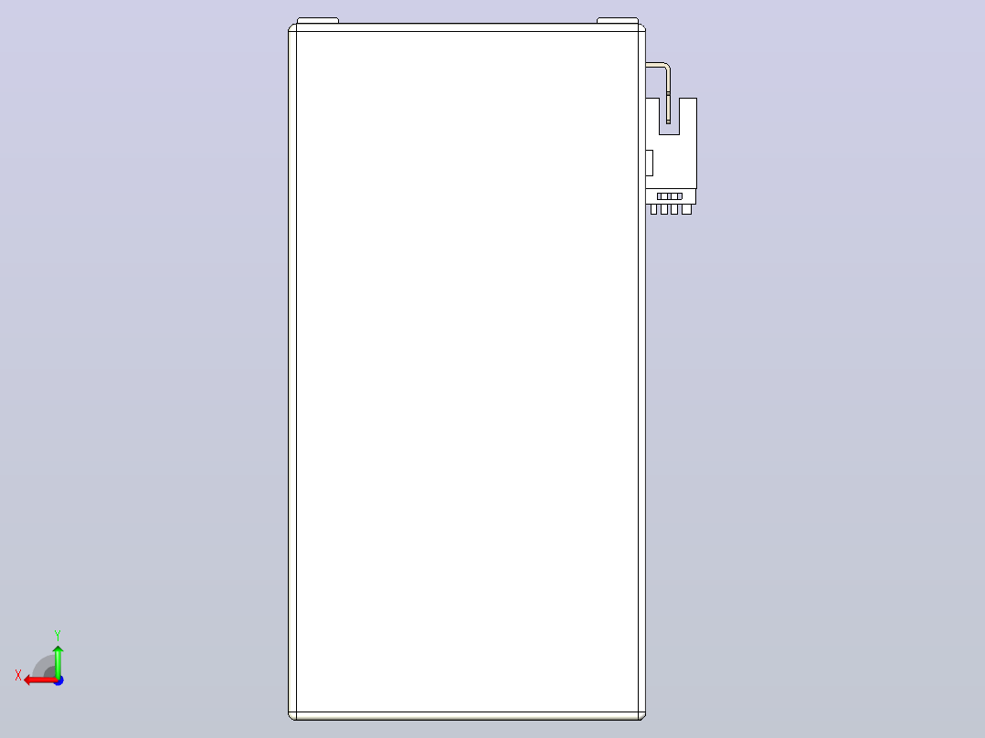 日规模组半封闭丝杆TPA-HNR-85D-1610C-L1000-MP-C-P20-N3后视图
