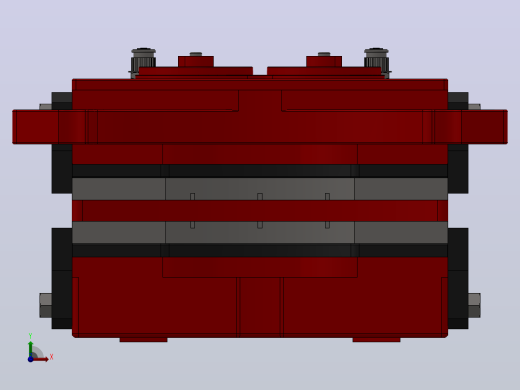 KCX4075液压钳盘式制动器_KCX4075-摩擦片右视缩略图