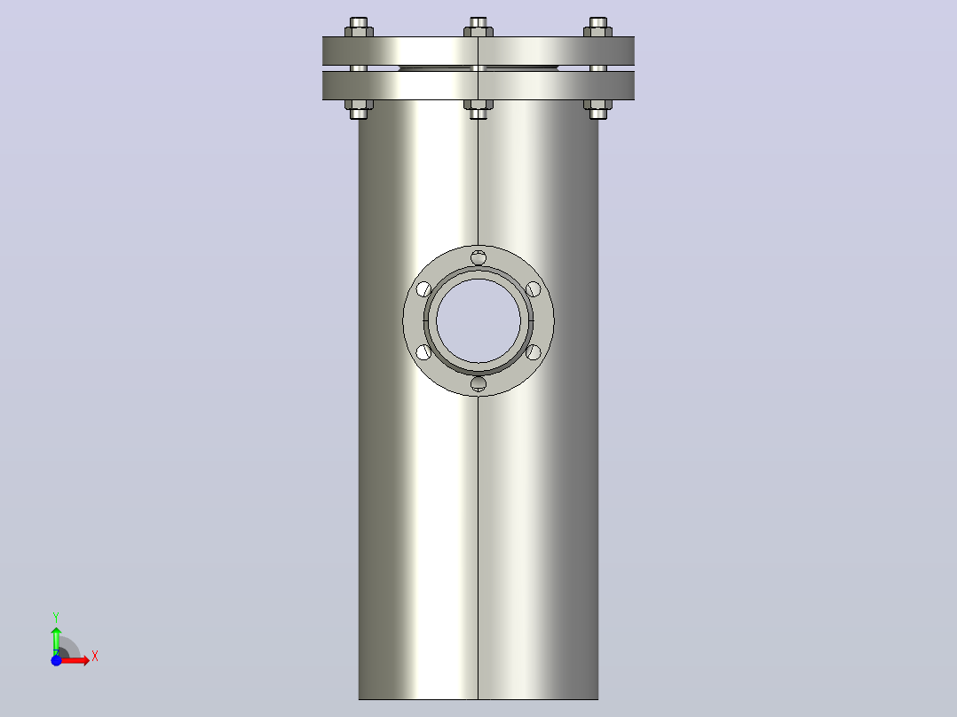 SD16C 篮式过滤器[40]前视图