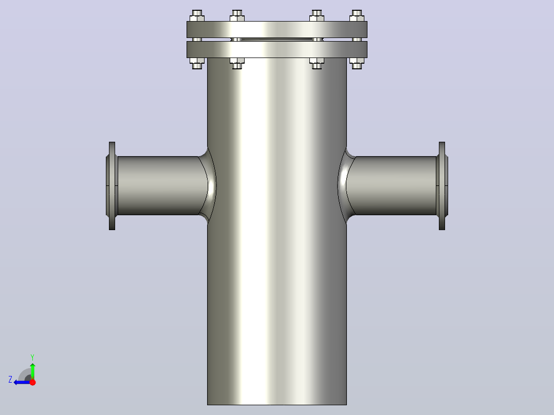 SD16C 篮式过滤器[40]右视图