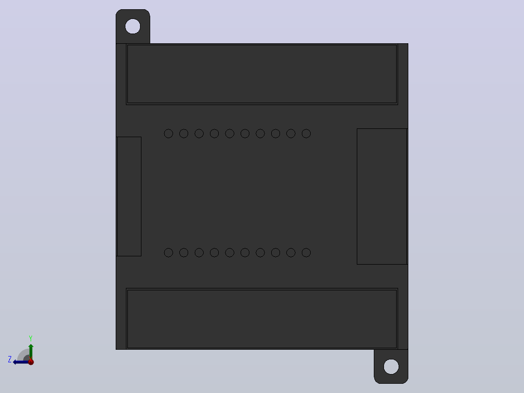 CP1W-AD( DA -MAD)[CP1W-AD041]欧姆龙可编程控制器右视图