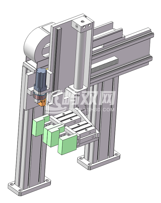 工件转移输送结构缩略图