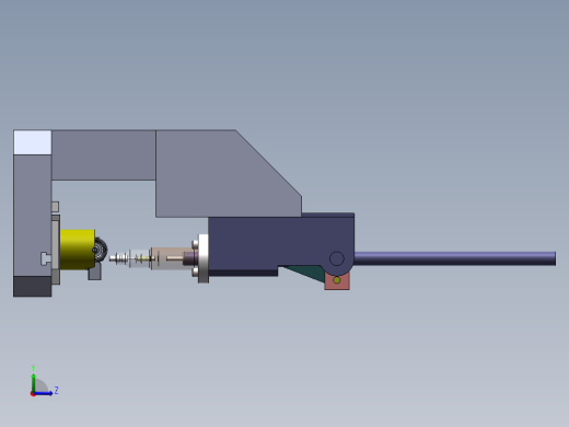 压销机工装左视缩略图