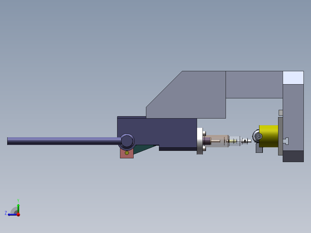 压销机工装右视图