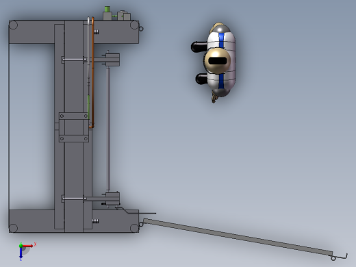 油压机设备俯视缩略图