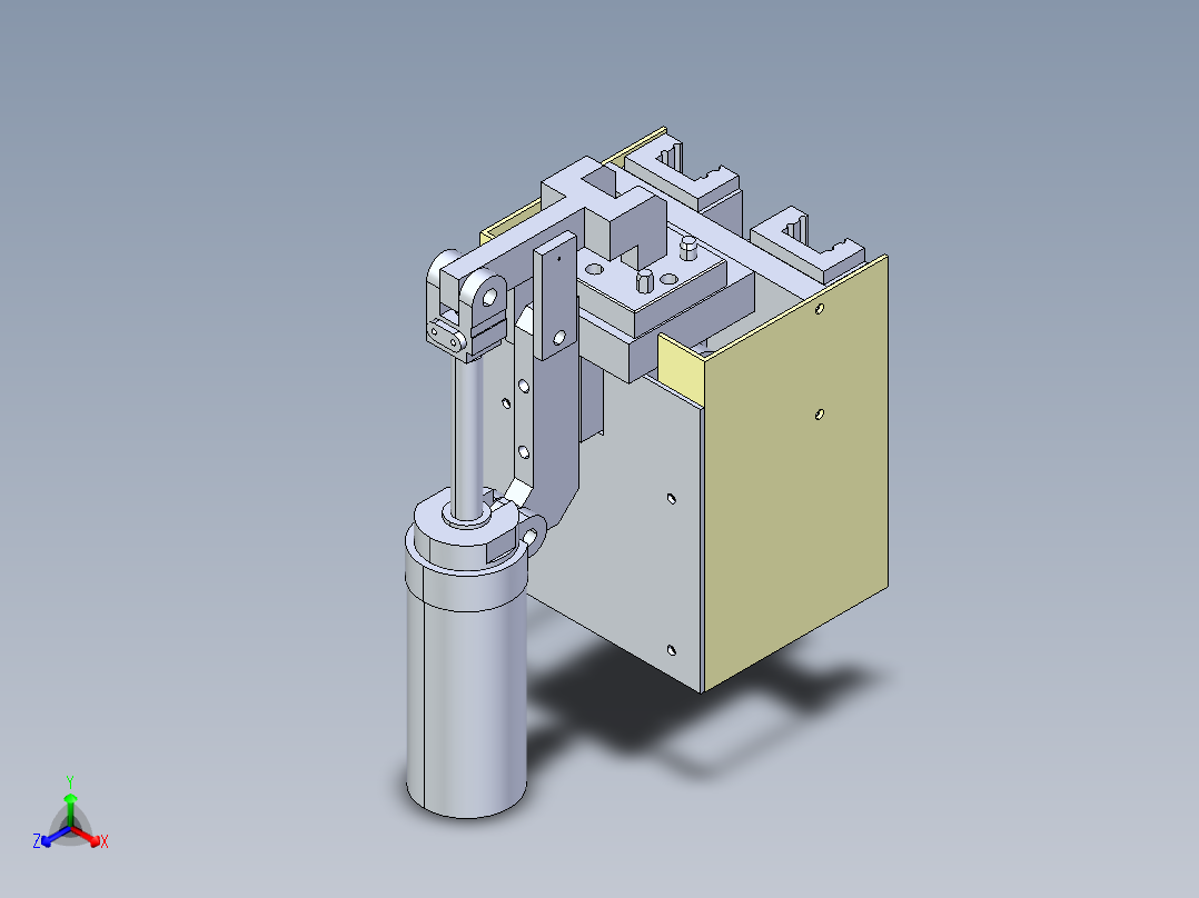 简单的夹具3D模型